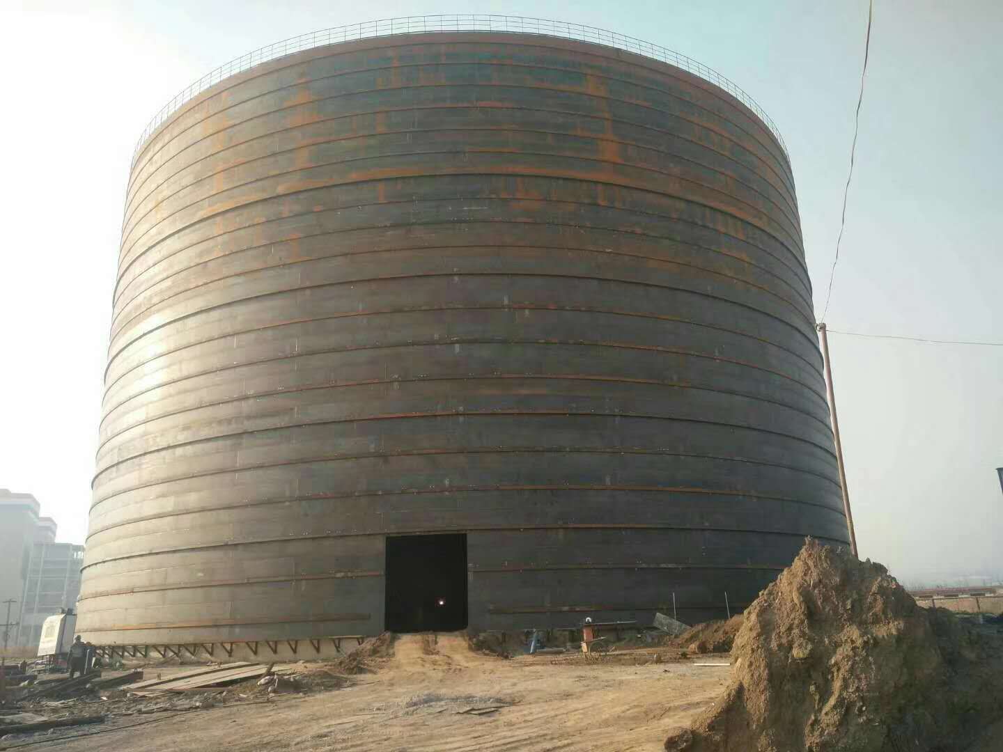 合山承建大型钢板库的好处及原理