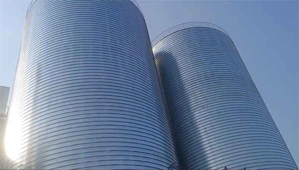 合山2座混凝土高架卷板仓